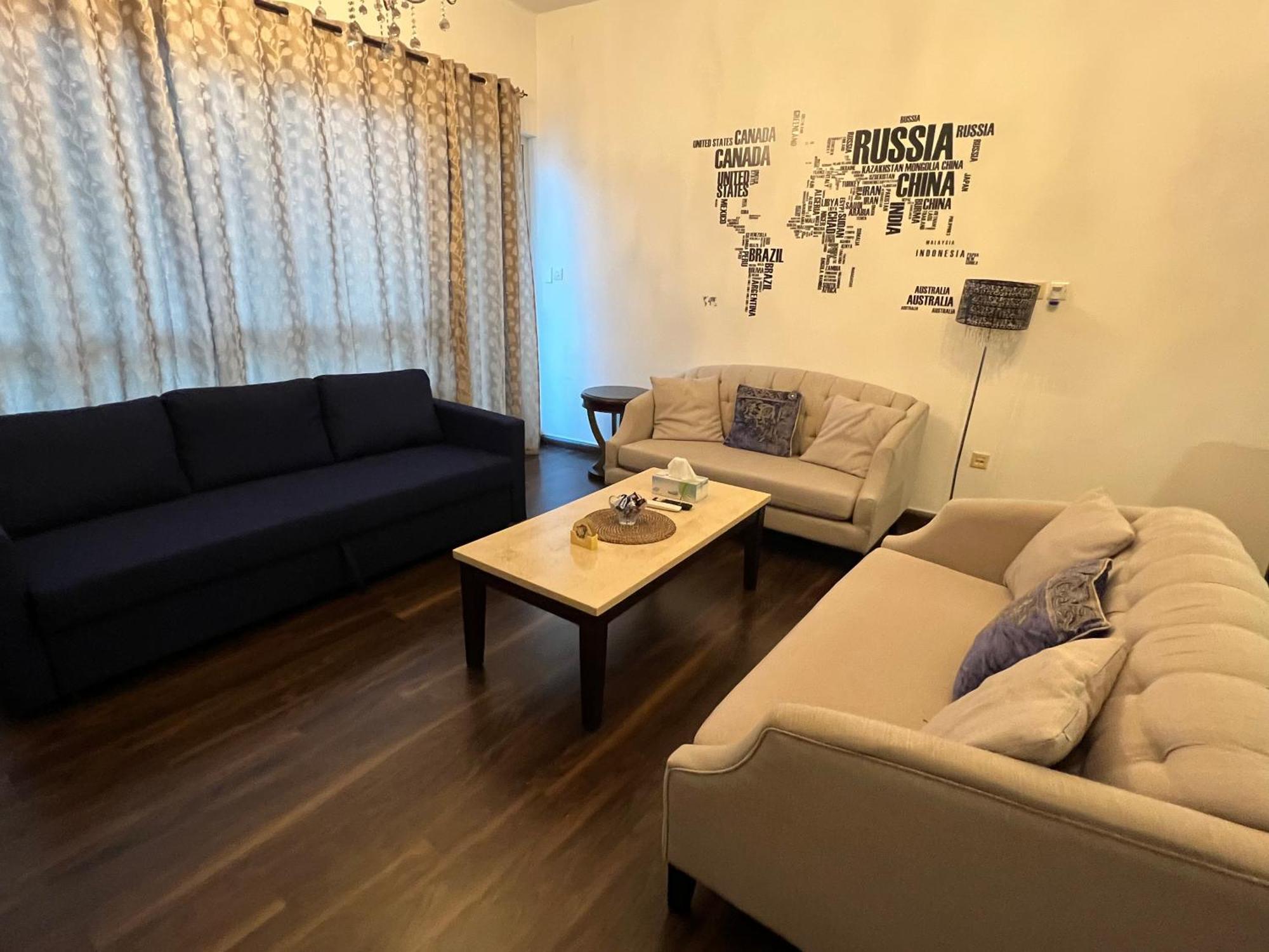 Large Size One Bedroom Apartment With Sea View 아부다비 외부 사진